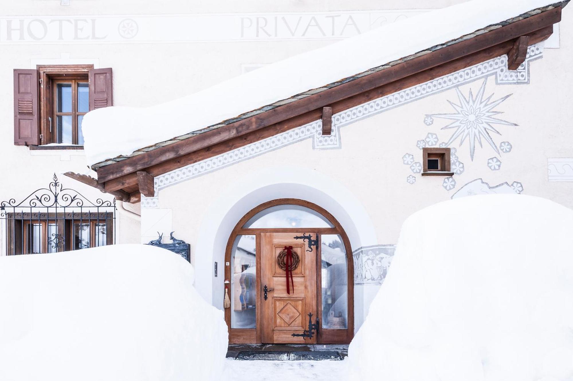 Hotel Privata Sils Maria Bagian luar foto