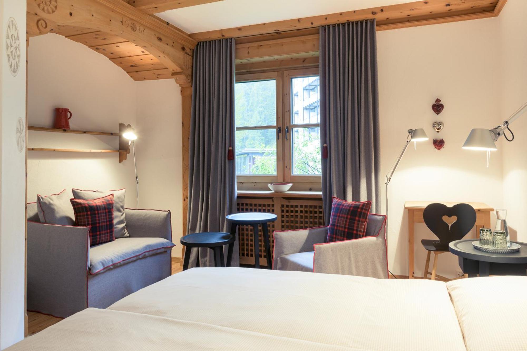 Hotel Privata Sils Maria Bagian luar foto