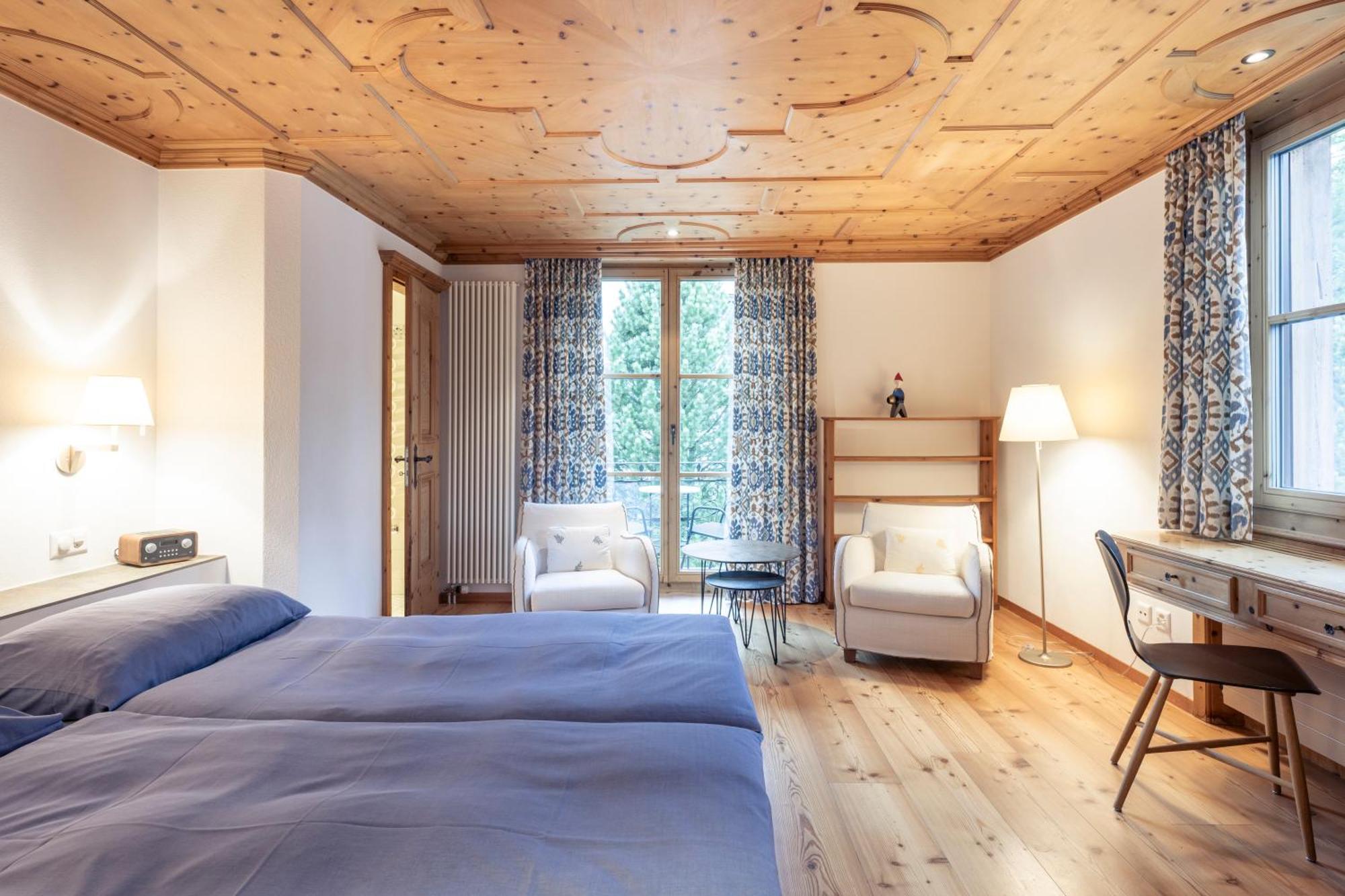 Hotel Privata Sils Maria Bagian luar foto