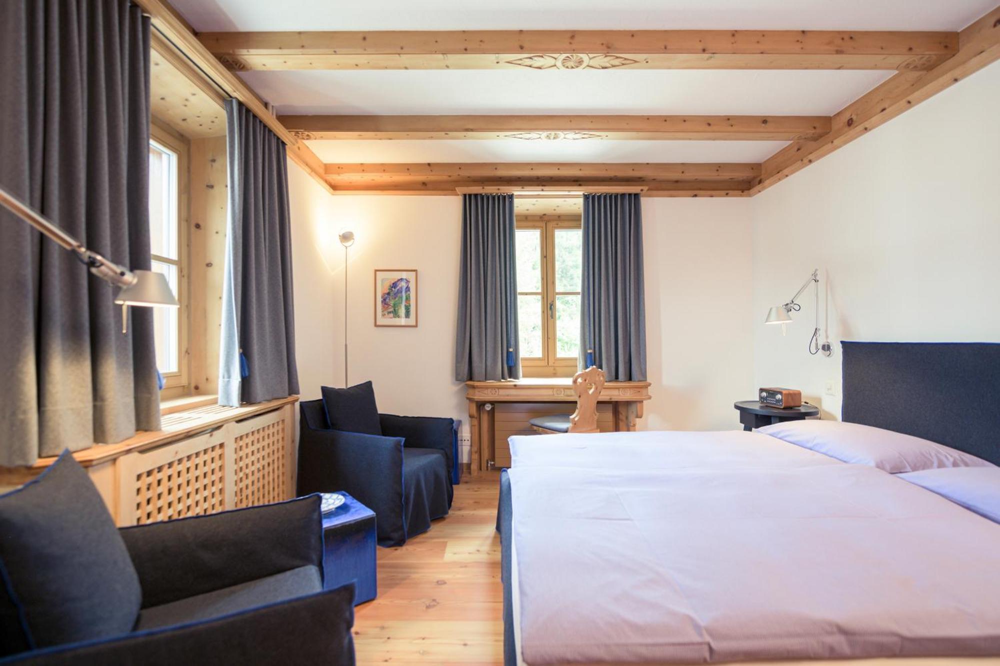 Hotel Privata Sils Maria Bagian luar foto